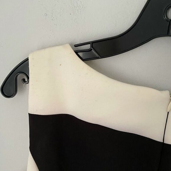 American Living Women's Sleeveless Black and White A Line Sheath Dress size 16 - Picture 4 of 6